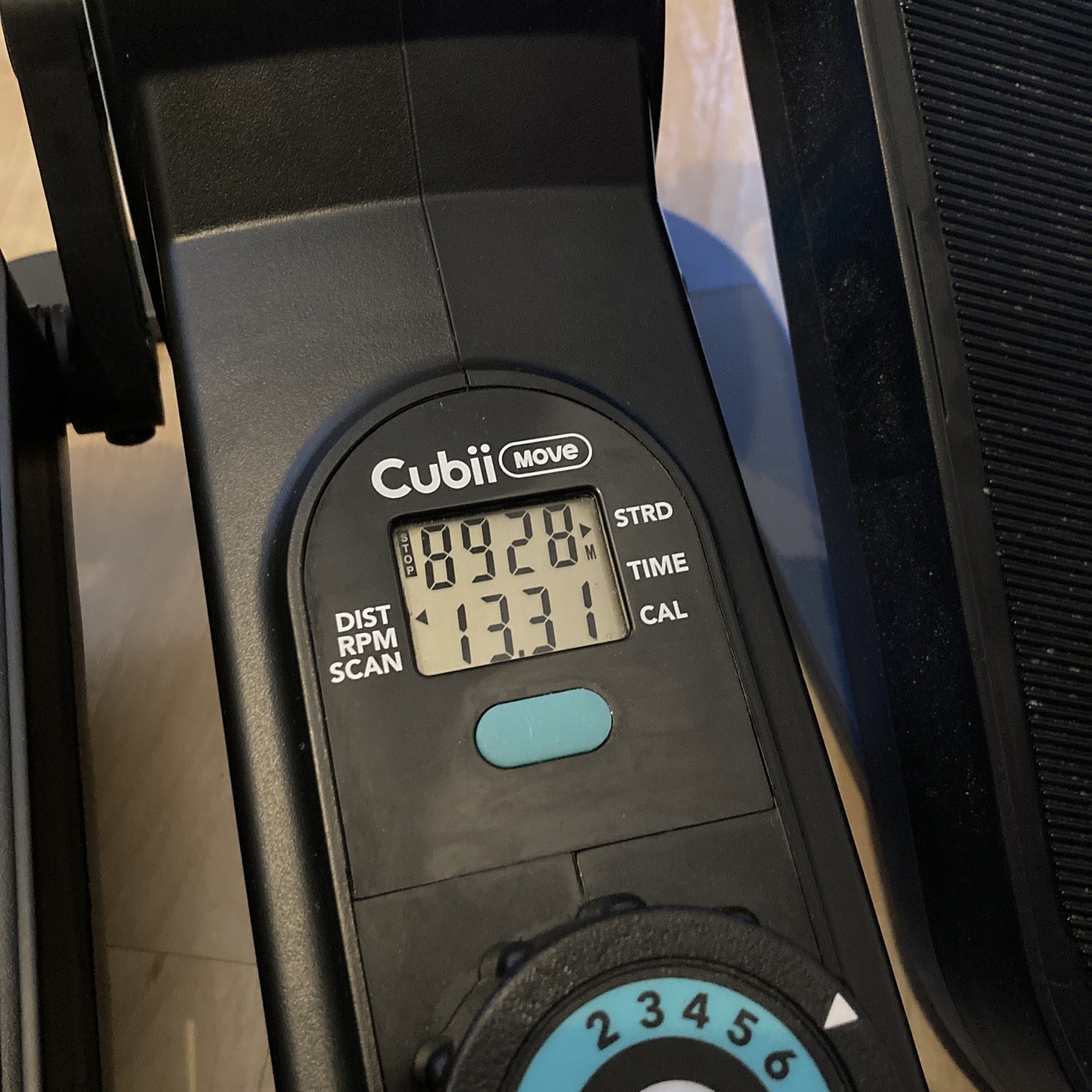 Cubii Move Under Desk Elliptical Machine - 6 Resistence Levels, Includes Mat