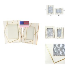 Main Mesa Resin Photo Frames Set of 2 4x6" and 5x7" EC0447