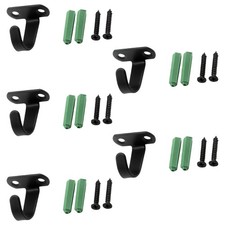 Zinc Alloy Ceiling Hook With Black Screws Green Expansion Plugs Capacity