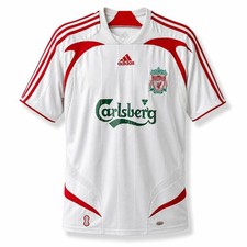 2007/2008 ADIDAS LIVERPOOL FC AWAY SOCCER JERSEY FOOTBALL SHIRT MEN'S SIZE XL