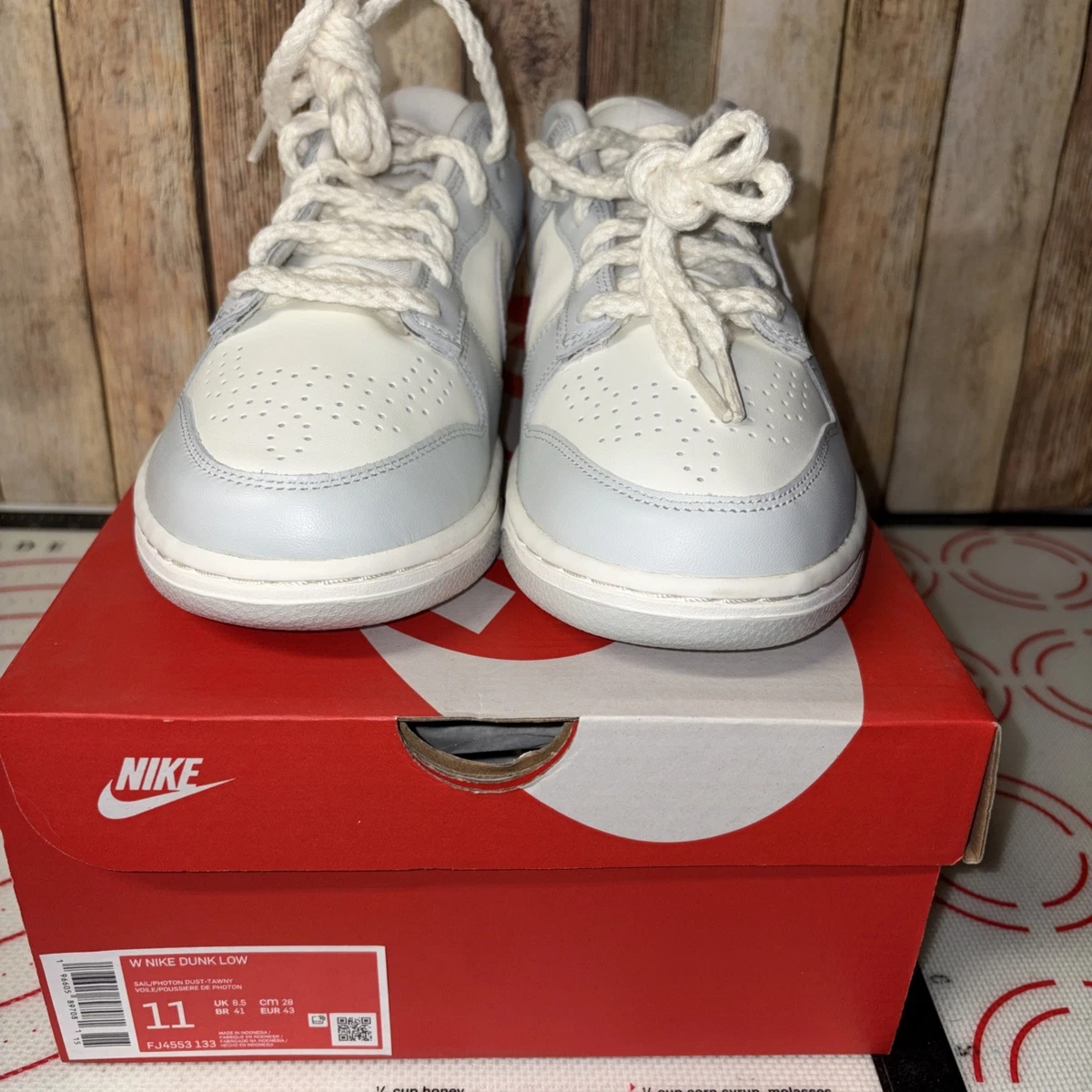 Nike Dunk Nke Low Gray W for sale | eBay