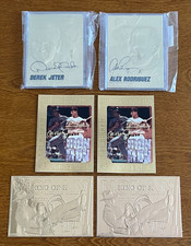 6) MLB GOLD CARDS JETER/A. ROD/ LOU GEHRIG-CAL RIPKEN JR/ NOLAN RYAN 1995-6/2004