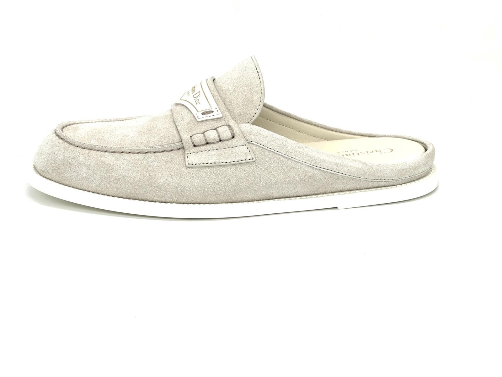 DIOR BOY Suede Flat Mule Sandals Slides Loafers Shoes $1000 thumbnail 6