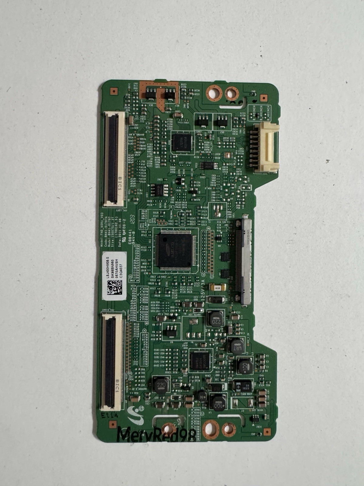 scheda T-CON TV samsung UE40EH5300 BN41-01797A BN41-01797
