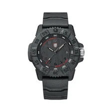 BRAND NEW LUMINOX 3801.SIS.SET, MASTER CARBON SEAL, MILITARY DIVE WATCH, 46 MM