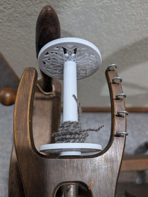 Spinning Wheel Standard Size 3D Printed Bobbins Set of 3 For Ashford Traditional