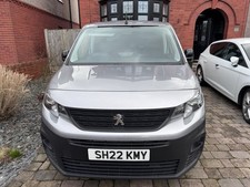 Peugeot Partner Van 2022. Brand new Peugeot warranty engine NO VAT