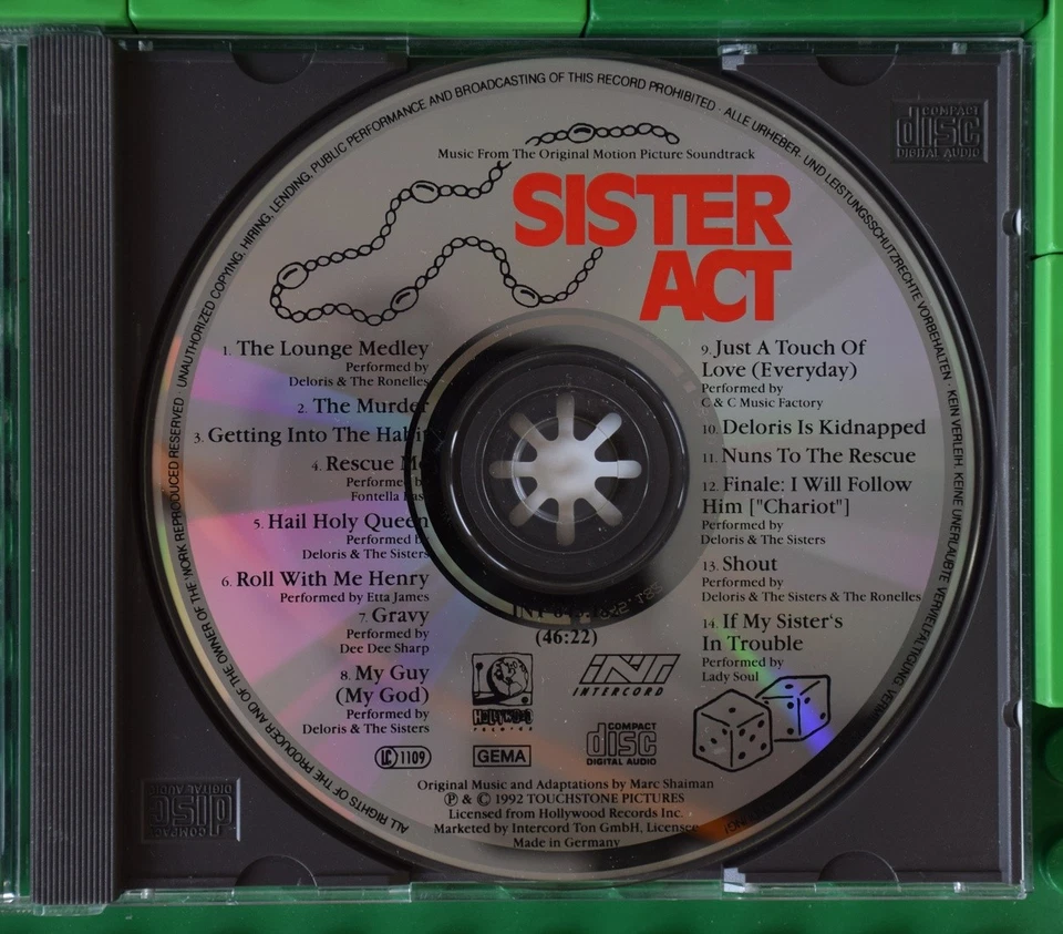 Various - Sister Act - Original Soundtrack - Hollywood Records - CD - Bild 3 von 4