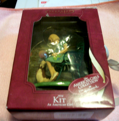 HALMARK AMERICAN GIRL KIT KITTERDGE 1930 MINT   CHRISTMAS ORNAMENT 2003