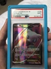 Mew EX #120 PSA 9 Dragons Exalted B/W POP 202