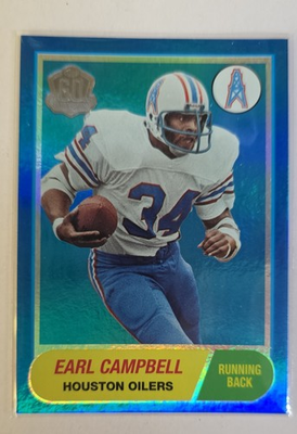 #ad 2015 Topps 60th Anniversary Earl Campbell #T60 EC Blue Foil $3.00