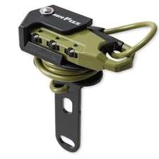 Tanax (TANAX) For motorcycle theft prevention wire lock straight olive 3 digit
