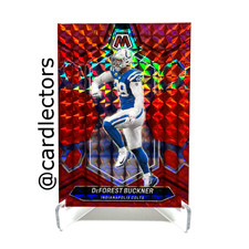 2024 Panini Mosaic Football DeFOREST BUCKNER #97 Red Mosaic PRIZM Parallel COLTS
