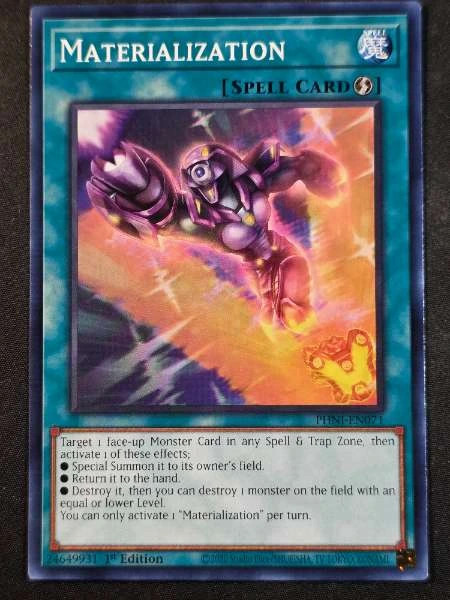 Materialization PHNI-EN071 Phantom Nightmare Common LP Yu-Gi-Oh