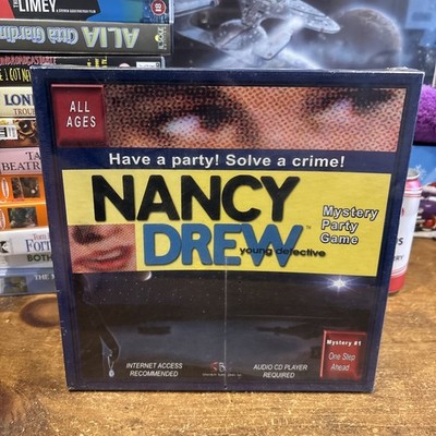 Nancy Drew Young Detective Mystery Party Brettspiel 2005 NEU kostenloser Versand nach Großbritannien