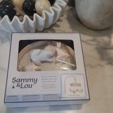 Sammy  Lou Musical Crib Mobile for Baby Cottontail Cloud