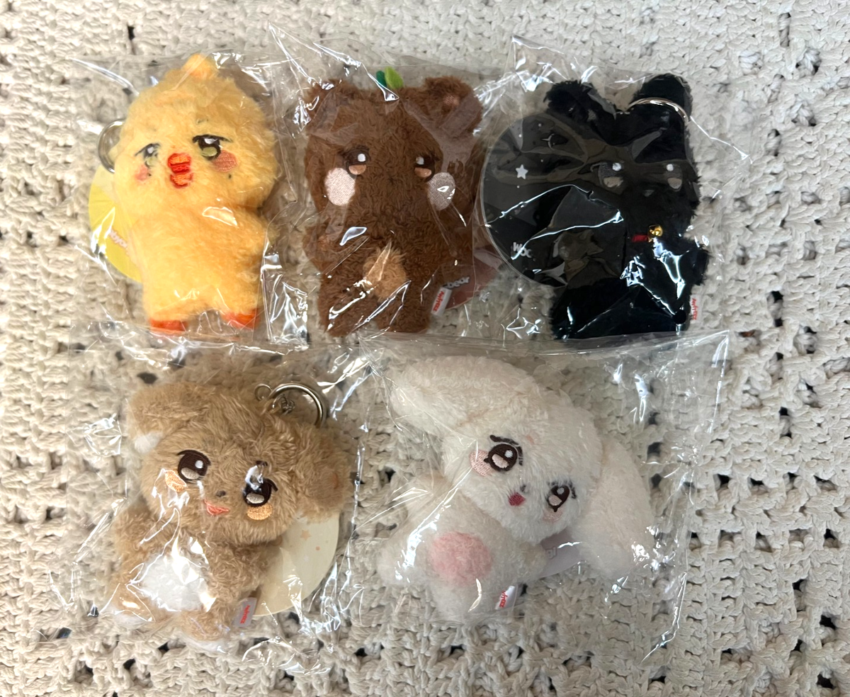 Official Ateez Aniteez in Treasure Mini Plush Keyring - New