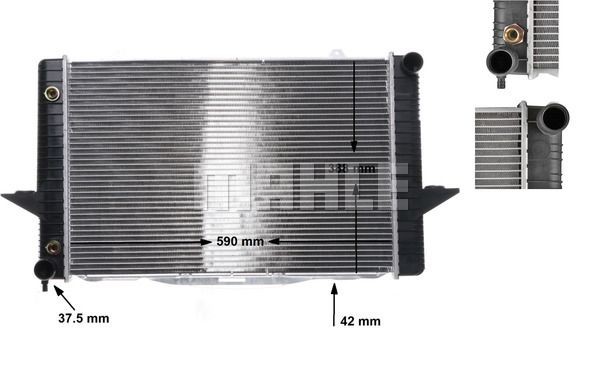 Mahle KÜHler MotorkÜHlung Cr 164 000S-image