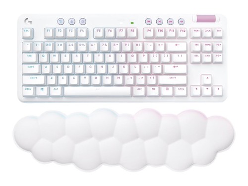 Tastiera Gaming GK GAMAKAY NaughShark NS68 - Wireless/Bluetooth, Switch Magnetici Outemu Peach, Polling Rate 8KHz, Rapid Trigger 0,01mm - Bianca - 3