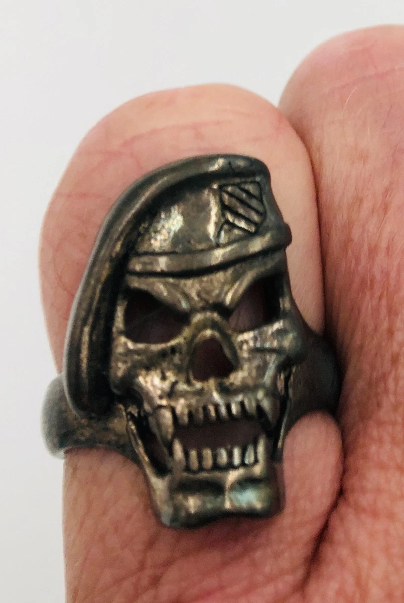 925 silver skull ring products for sale | eBay