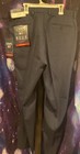 NWT Chaps Slim Fit Flat Front Performance Pants 34x 32 NEW Navy Blue — photo 4