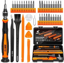 JOREST 40Pcs Feinmechaniker Schraubendreher Set, Mini Werkzeug Set mit Torx T5