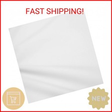White 60" Wide, Premium Cotton Blend Broadcloth Fabric By the Yard 1 yd, White