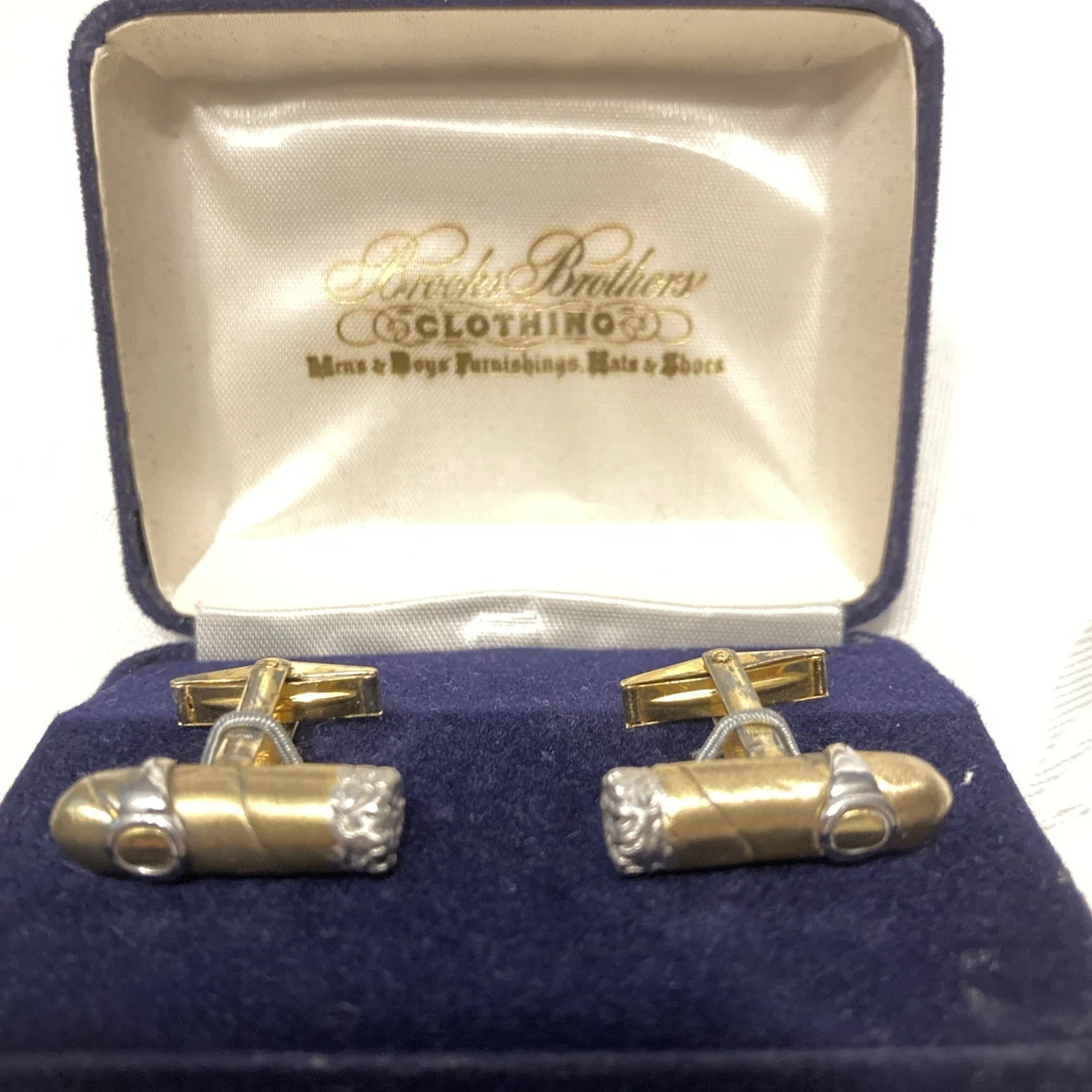 ブルックスブラザーズ　ゴールド ノットデザイン カフリンクス　used Brooks Brothers Cufflinks for Men for sale - eBay