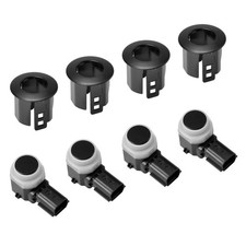 4 Pcs Parking Reverse Aid Sensor  4 Pcs Bracket Compatible with 2015-2018 Ford