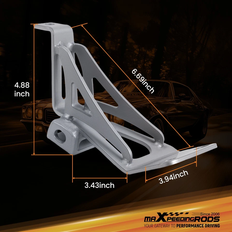 Motor de montagem do motor para caminhão Chevy C10 bloco pequeno 1963-1968 1969 1970 1971 1972 - Imagem 3 de 4
