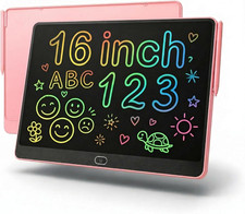 16 Inch Large LCD Writing Tablet for Kids, Colorful Reusable Electronic Doodle B