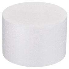 Round Foam Cake Dummy 4 Inch x 6 Inch Circle Dummy Cake Set for Wedding