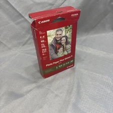 CANON Pixma 4x6in Photo Paper Plus Glossy II 100 Pack PP-201 NIB NEW