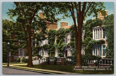 Postcard Princeton University Frick Chemical Laboratory Princeton, NJ I21