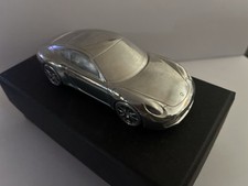 Porsche 911 Carrera S Solid Metal Paperweight, Solid Aluminium