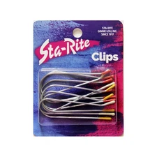 Sta-Rite Hot Roller Clips For Electric Rollers Assorted Sizes  8 count