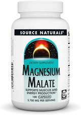 Source Naturals Magnesium Malate, Support Mus...