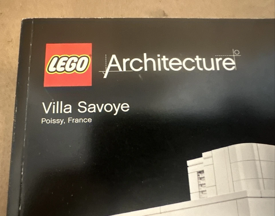 LEGO Architecture - Villa Savoye (21014) - Instruction Manual ONLY Free Shipping - Image 3 of 4