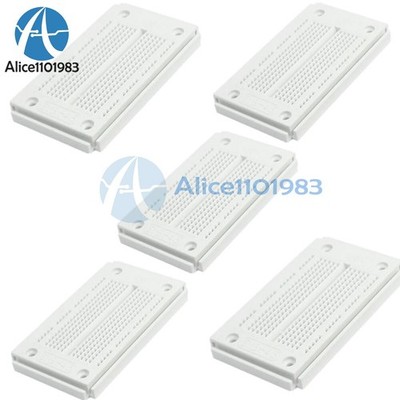 5PCS Solderless PCB BreadBoard 270 Points 23x12 SYB-46 Test kit for UNO *tn