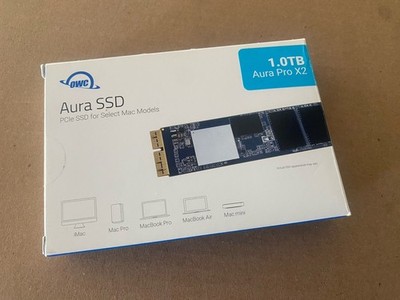 NEW OWC 1.0TB Aura Pro X2 SSD Upgrade Compatible with Mac Pro Late 2013
