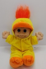 Vintage Russ Troll Doll Kidz 12" Chickee Plush Baby Child Duck Costume