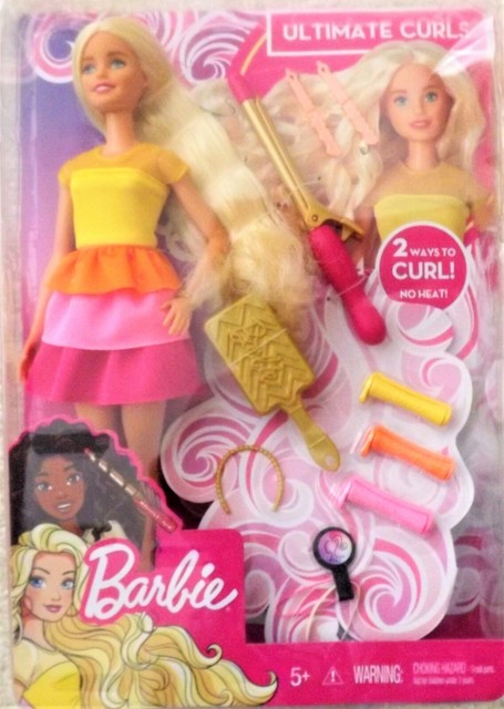 barbie ultimate curls doll