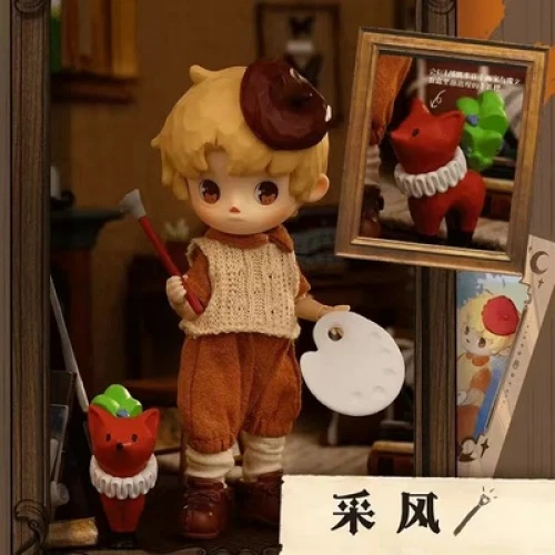 Caja Panny Pequeño Pintor Con Bruja Serie 1 Caja Ciega Muñeca Confirmada Genuina  Foto 4 de 4