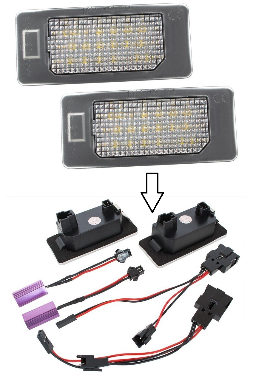 Éclairage arrière LED idéal pour la conduite nocturne en Golf VI