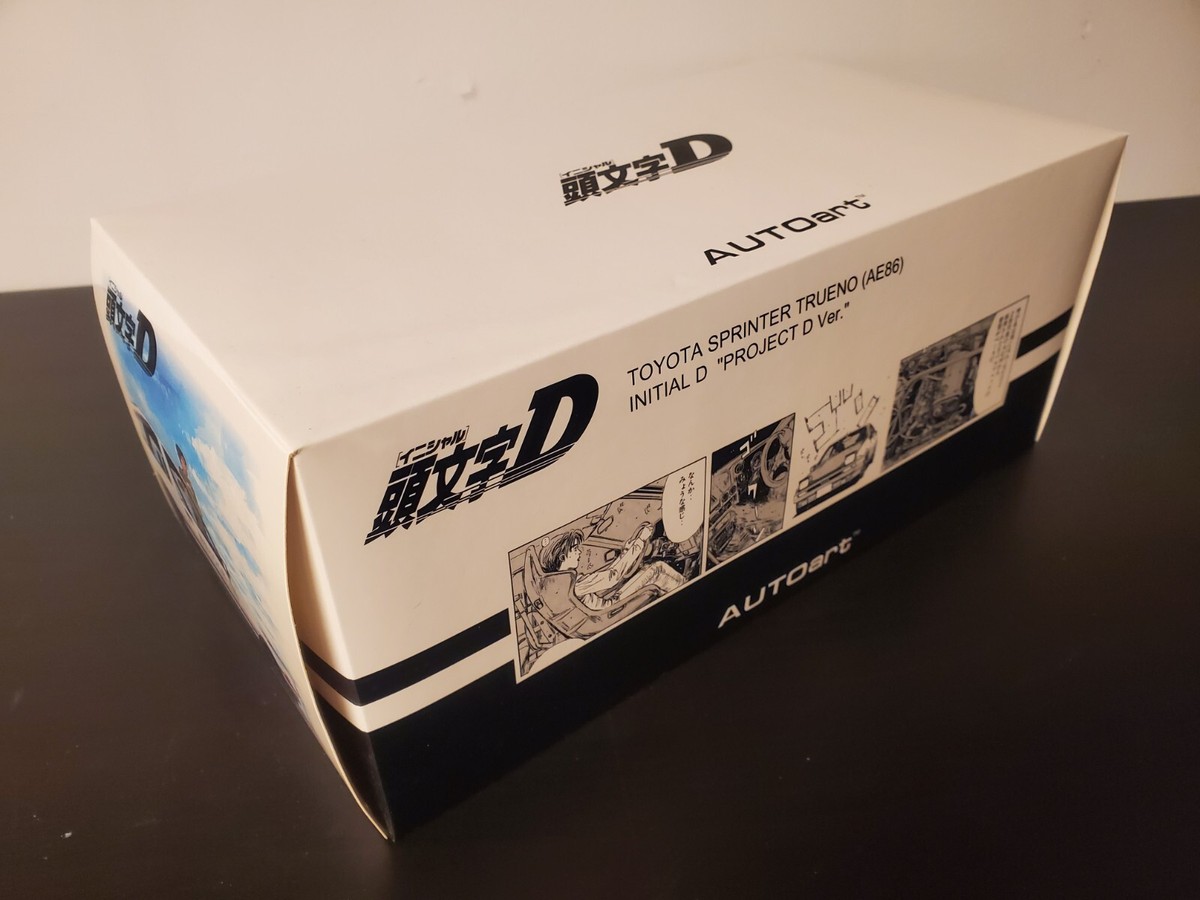 スポーツ用品 AUTOart 78799 Toyota Sprinter Trueno (AE86) “Project D” Final