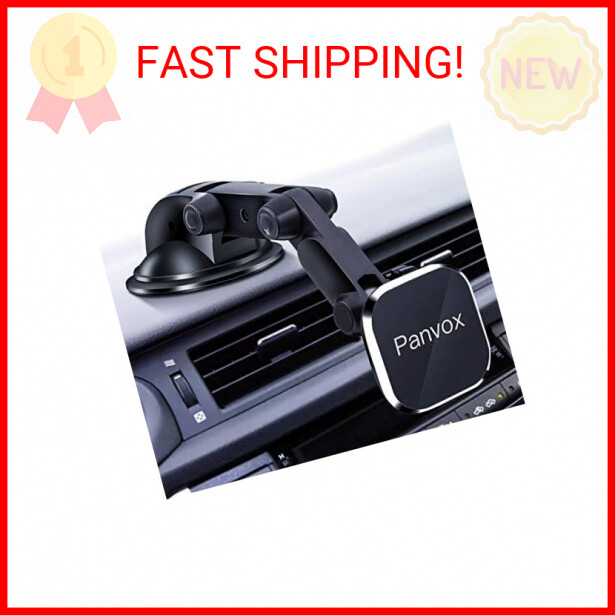 Magnetic Phone Car Mount, Universal Dashboard Windshield Car Phone Mount Holder-image