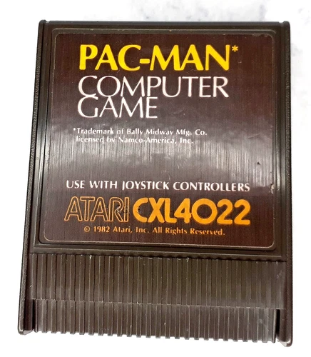 Vintage PAC-MAN for Atari 400 800 XL XE CXL4022 Game Cartridge