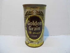 GOLDEN GRAIN FLAT TOP BEER CAN~MAIER BRG.,LOS ANGELES,CA