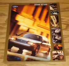 Original 2000 Ford Crown Victoria Sales Sheet Brochure 00