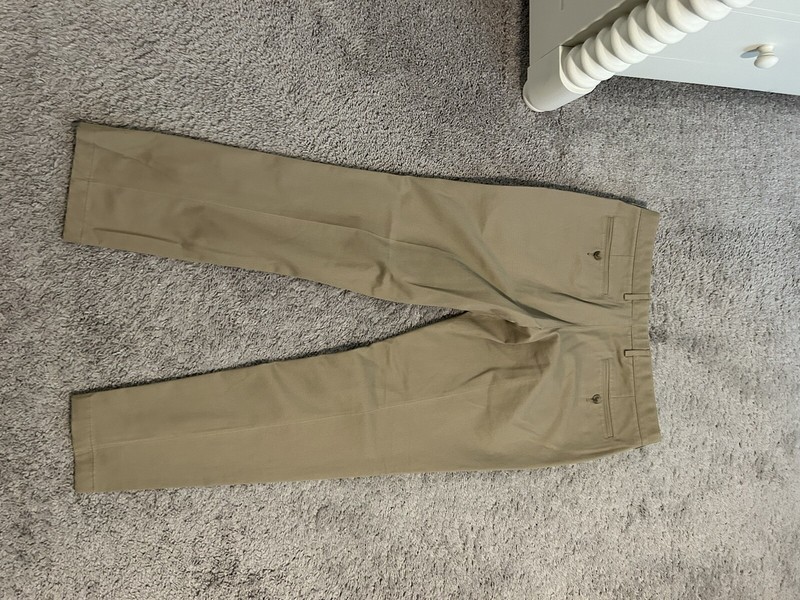 Lands End Pants 36x32 Khaki